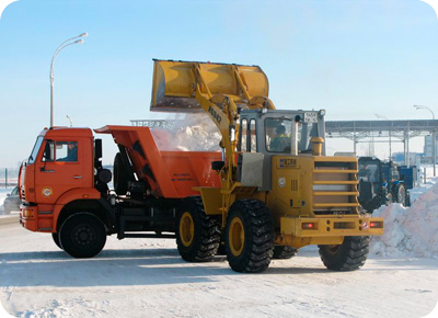 Быстрый вывоз снега в Кузьминках